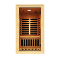 1–2 Person Far-Infrared Sauna with Red Light Therapy