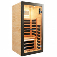 Personal Infrared Sauna Built for Daily Wellness, Low-EMF Graphene Heat, Starry Light Ceiling, Built-In Speakers