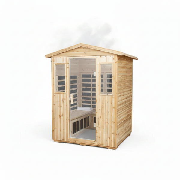 Lomant 4 - Person Far-Infrared Outdoor Sauna Room