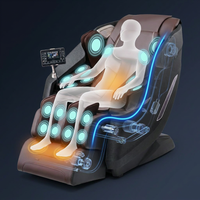 Full Body Massage Chair Zero Gravity 3D Shiatsu Recliner Sl-Track Heat, AI Voice — How It Works