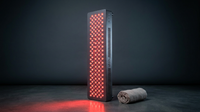 Red Light Therapy Panel Device – Large Panel, 660Nm Red & 850Nm near Infrared Light Therapy, LED Light Therapy Lamp, 200 Leds, Timer, Hanging Kit Included – HG1000 — Lifestyle