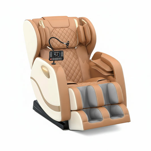 Track Massage Chair Full Body, Zero Gravity Recliner | 12 Fix Rollers, 8 Airbags, 15 Auto Programs, Foot, Custom